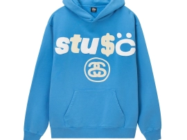 STÜSSY & CPFM 8 BALL PIGMENT DYED HOODIE