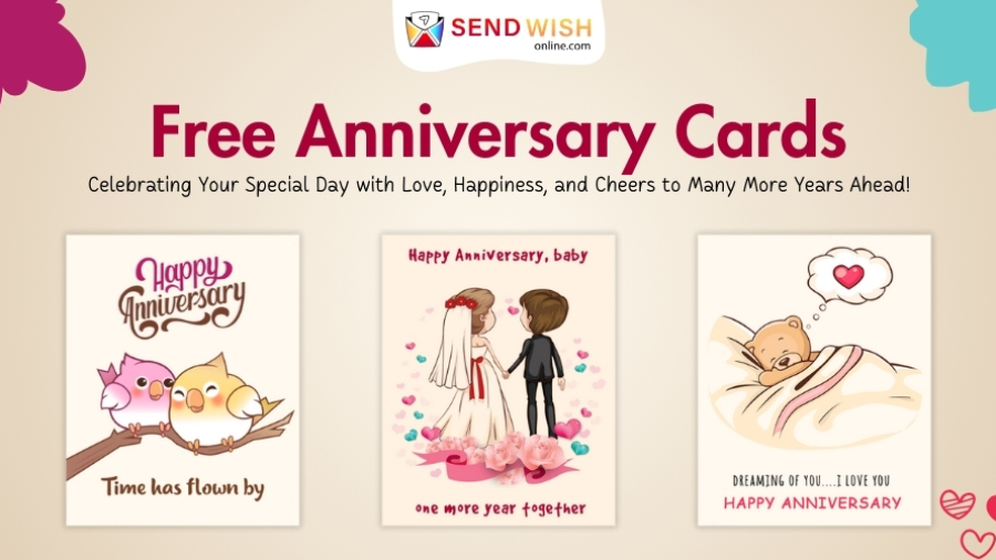 free anniversary cards