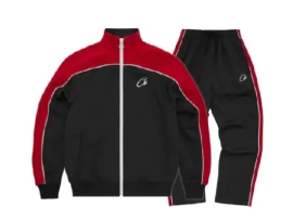 Corteiz Shotta Tracksuit Black