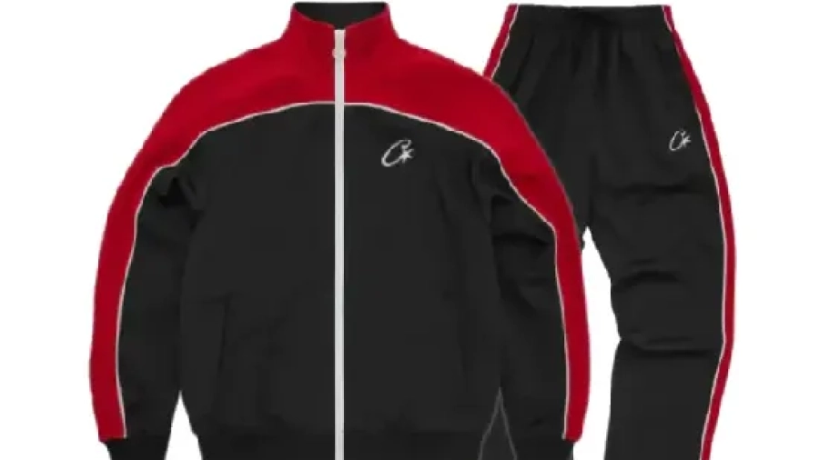 Corteiz Shotta Tracksuit Black