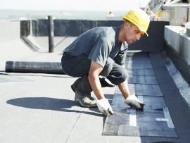 leaking flat roof repair