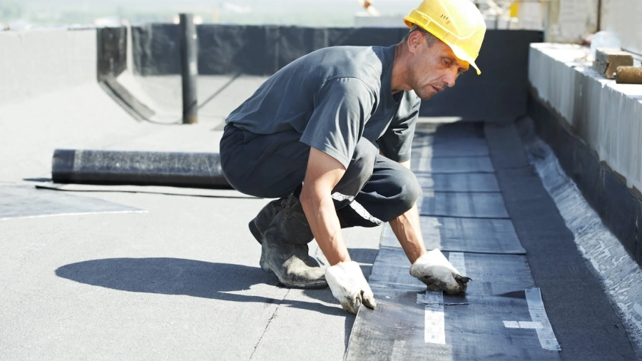 leaking flat roof repair